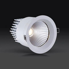 Cast Aluminum 20W LED recessed Downlight