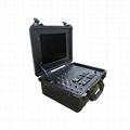 four-channel briefcase diversity receiver embedded DVR & LCD display