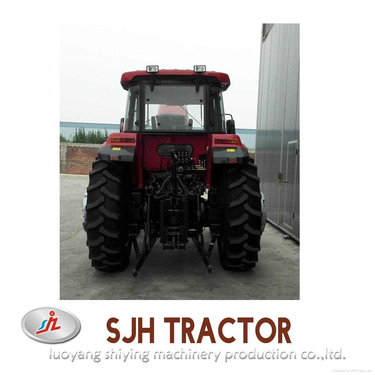 SJH agriculture tractor with 130 horse power 4 wheel drive 3