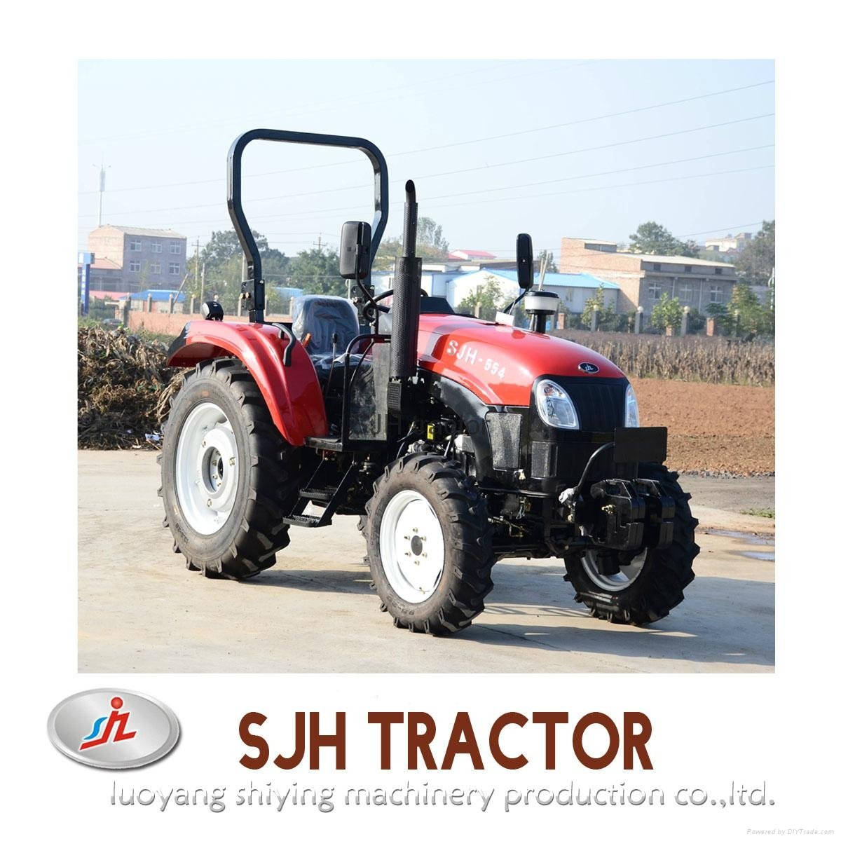 China SJH 55hp 4wd farming tractor mini tractor price list product list 3