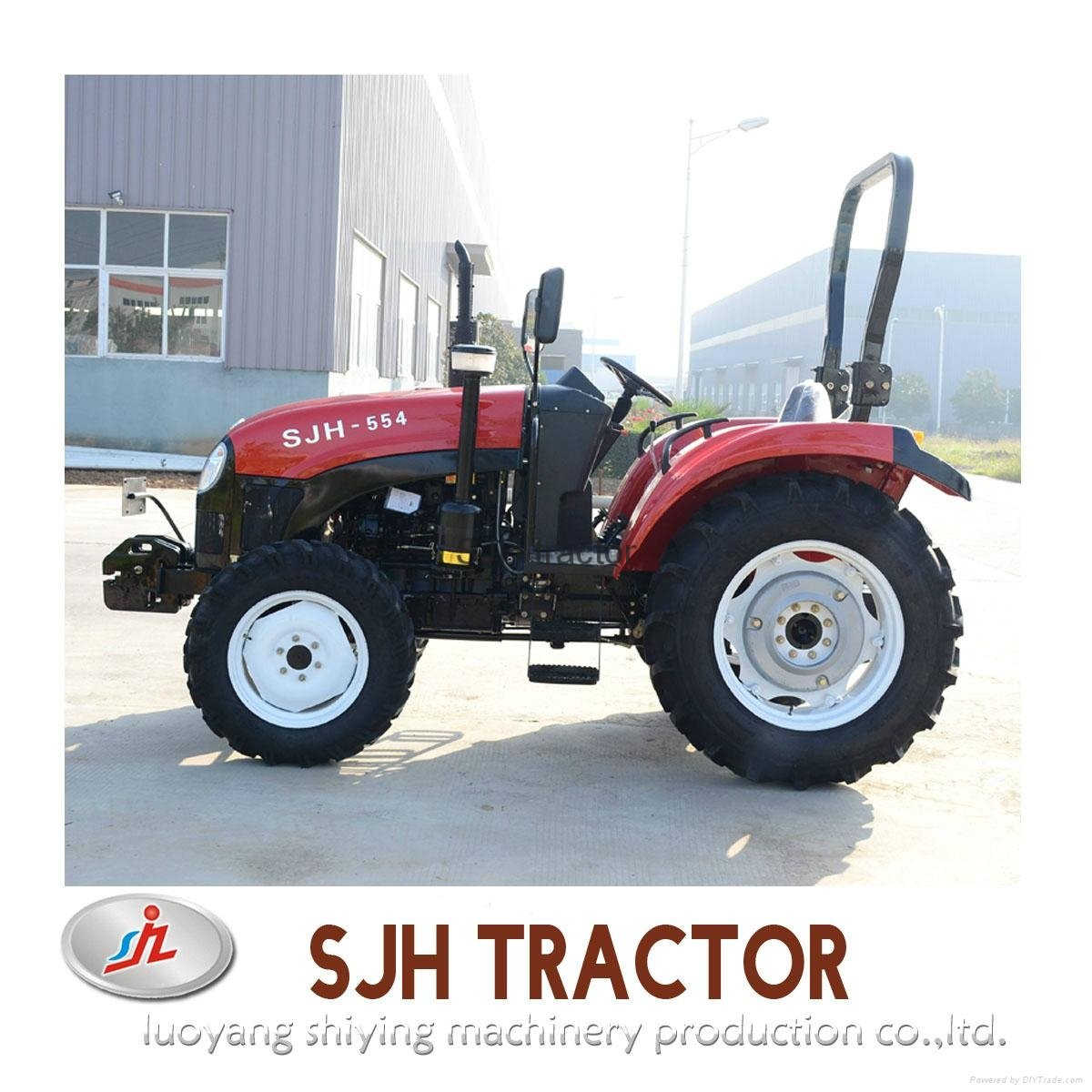 China SJH 55hp 4wd farming tractor mini tractor price list product list 2