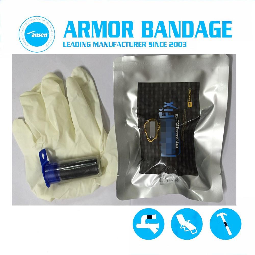 Pipe Repair Bandage Armor Wrap Fiberglass Fix Tape PR005 12.5x360c
