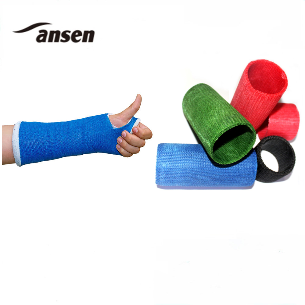 Factory Price Orthopedic Fiberglass Casting Tape Fracture Fixation