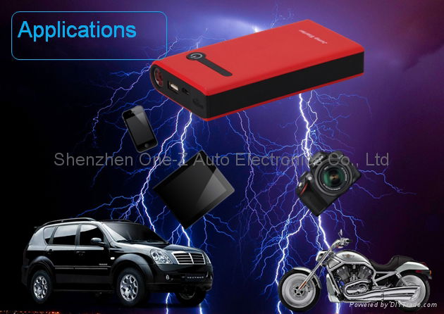 High quality piesel and petrol 12V multi function portable compact car jump star 3