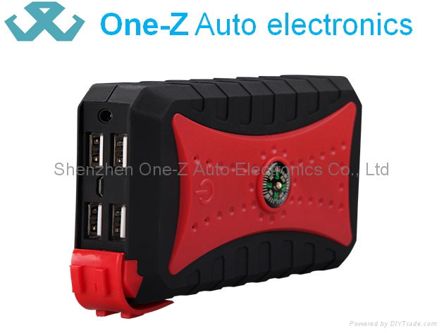 2016 super hot sale type 8000mAh 12V auto multi function emergency jump starter 