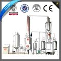 Semi-automatic and continuous running used lube engine oil distillation machine