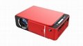 Newest T6  720P home theater phone  portable 3D LED Android projector