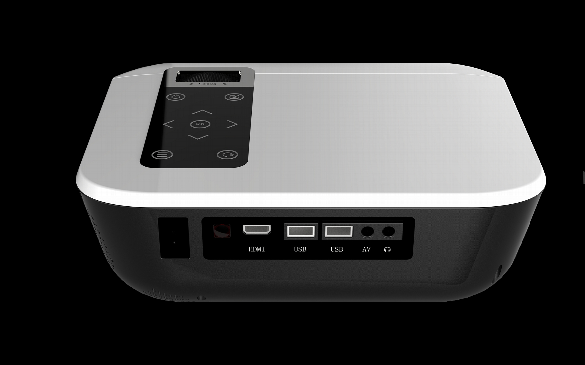 Newest T8  1080P home theater phone  portable 3D LED Android projector 1