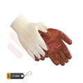 Coated Maroon Seamless Gloves MAGENDA