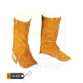 Leather Welder Leg Guard SPATS GOLD 1