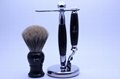 Amis 3 Piece Shaving Set TAOS007 Shaving Brush Razor Stand 2