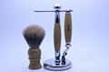 Amis 3 Piece Shaving Set TAOS007 Shaving Brush Razor Stand 5
