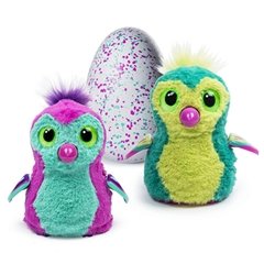  Hatchimals-HatCHING eGG-Iteractive Creature-Burtle-purple-Teal   Egg by Spin Ma