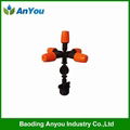 5 branch plastic micro sprinkler for