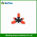 5 branch plastic micro sprinkler for flower