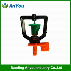 Plastic rotate micro spinkler for irrigation