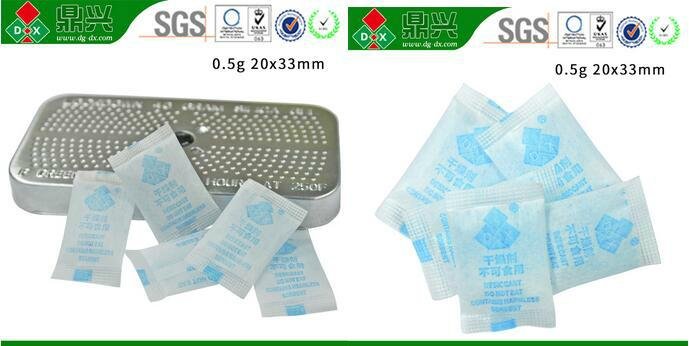 5g Non-Woven Fabric Silica Gels with 3-Side Seal Sorbent 4