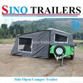 Family use 7*4 Ft Off Road Camper