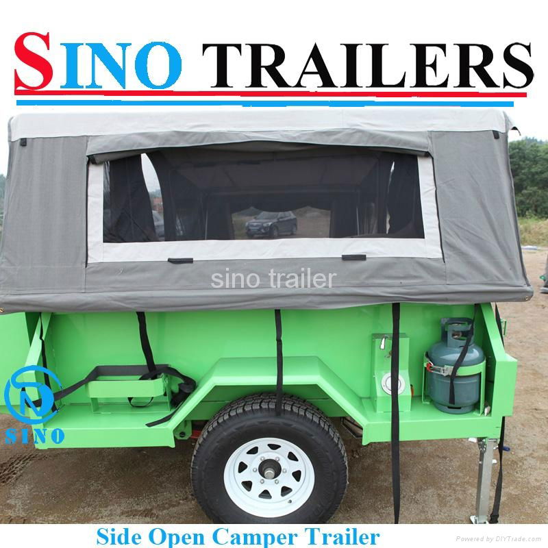 Family use 7*4 Ft Off Road Camper Trailer 5