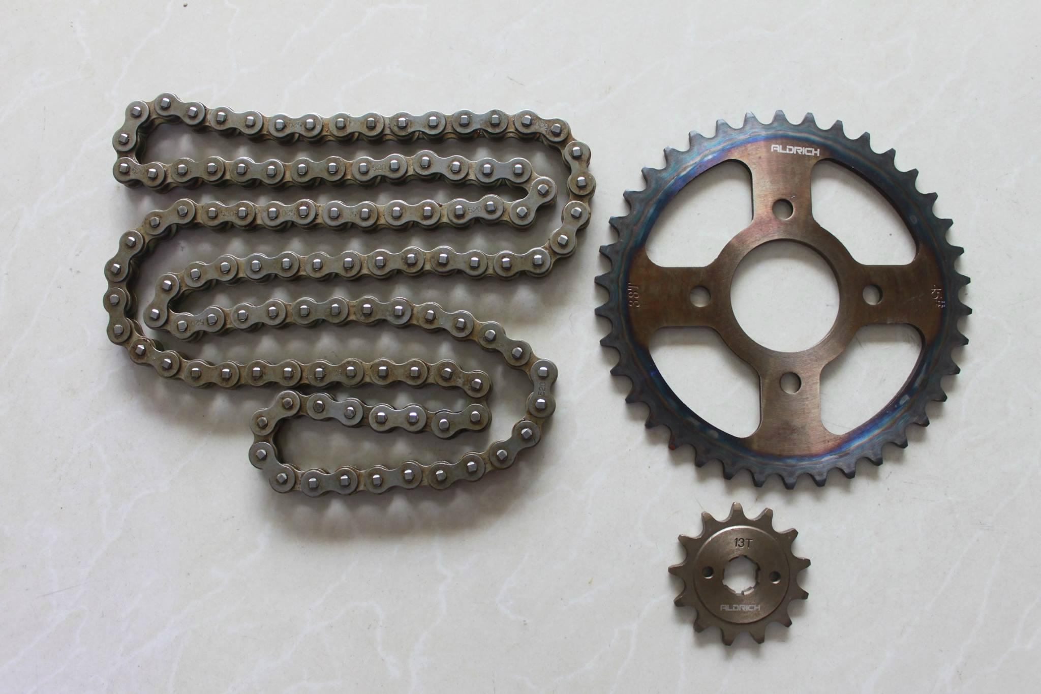 ALDRICH FOR BAJAJ PULSAR 200 CHAIN SPROCKET ORIGINAL QUALITY (China