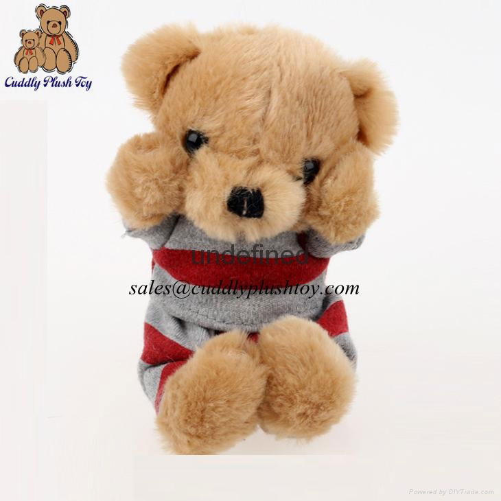 Lovely Teddy Bear with Custom Made T-shirt