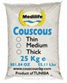 Couscous With Whole Wheat Meduim Grain Bag 25 Kg.