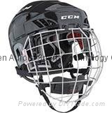CCM Senior FitLite 60 Ice Hockey Helmet Combo