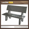 G654 Granite Memorial Headstone Bench