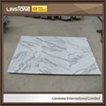 Low Price Guangxi White China Marble Tile For Bathroom Kitchen 4