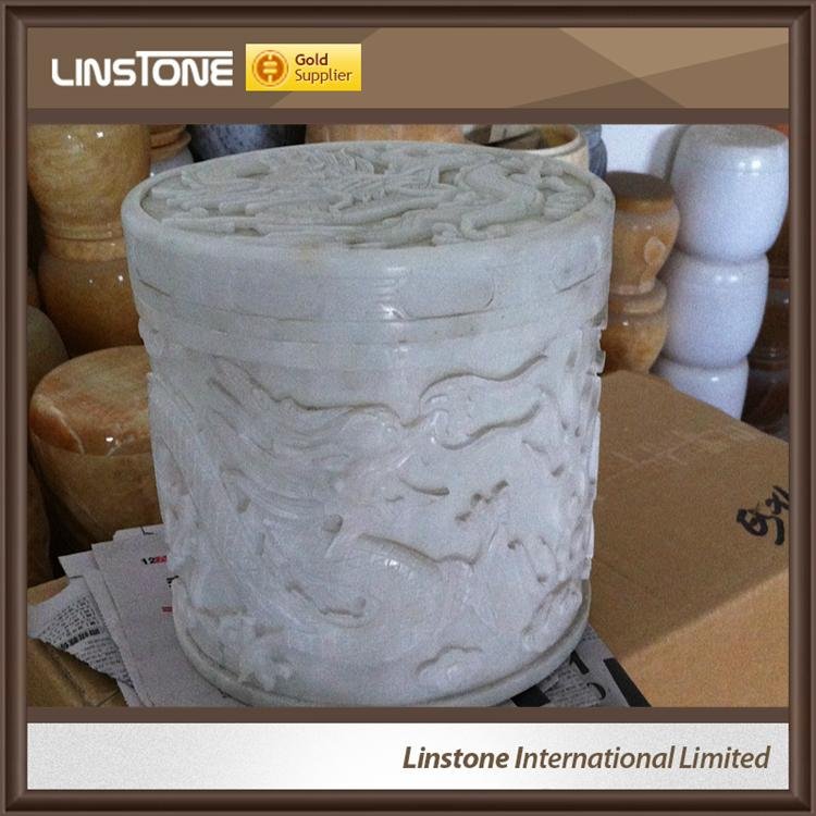 Granite Marble White Marble Funeral Headstone Urn Cremation Urns