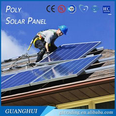 250w 60cells 30v poly Solar panel for solar panel system