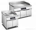 Induction griddle with oven 2