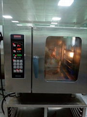 Combi steamer oven