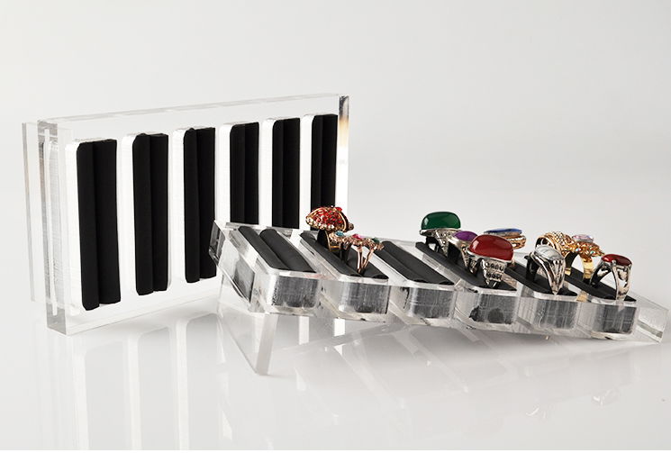 acrylic jewelry display stand holder rack 3