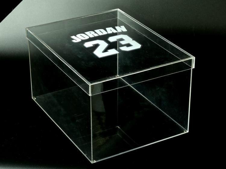Clear Acrylic Shoe Boxes Stand 4