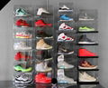 Clear Acrylic Shoe Boxes Stand