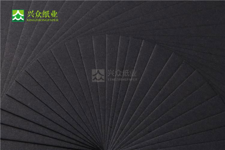 Black color 180gsm Black card for Jewelry Box 2