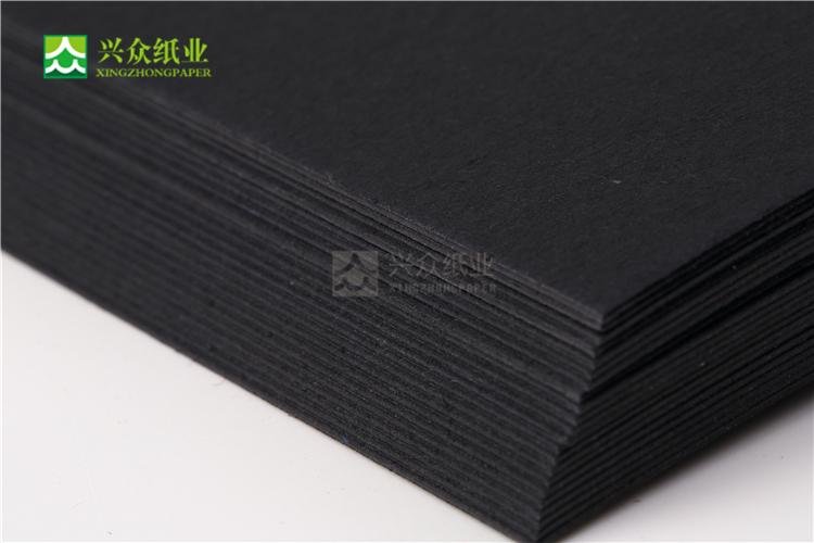 Black color 180gsm Black card for Jewelry Box 5