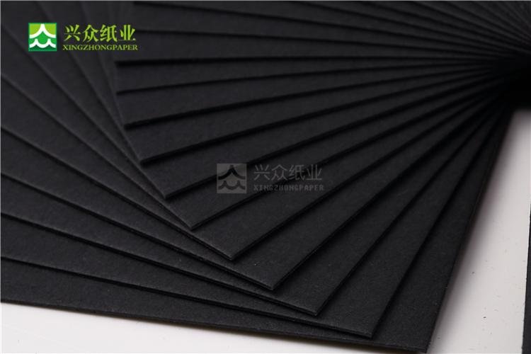 black cardboard  suppliers cardstock paper