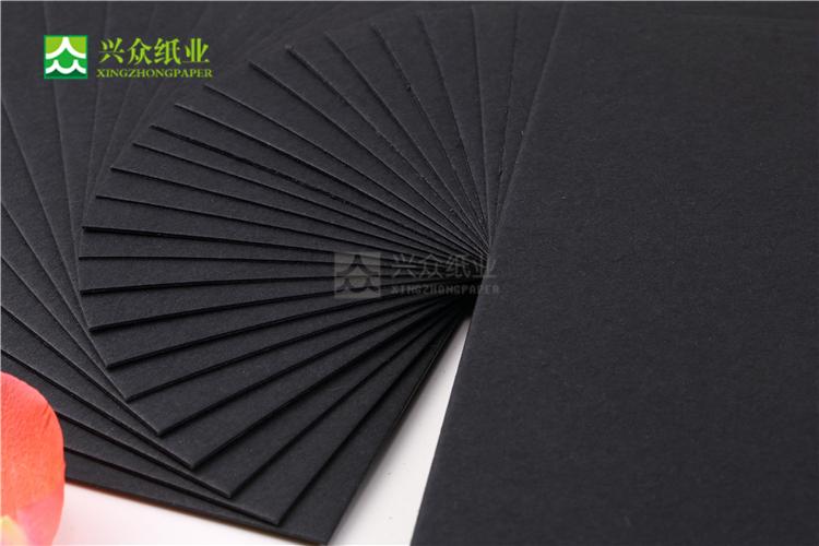 black cardboard suppliers cardstock paper xzb008 (China Manufacturer