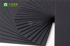 black cardboard  corrugated sheets