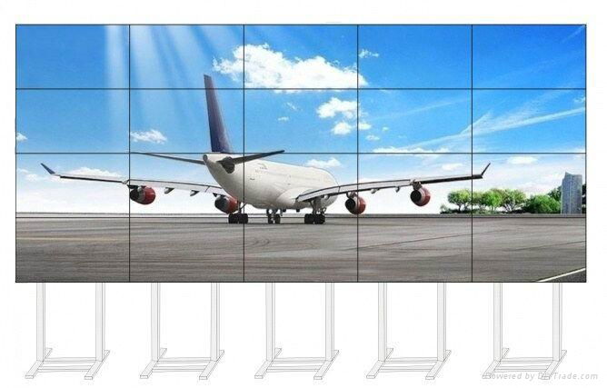 55 Inch 5.3mm bezel 3x3 lg video wall with ultra narrow bezel original lg tv lcd 5