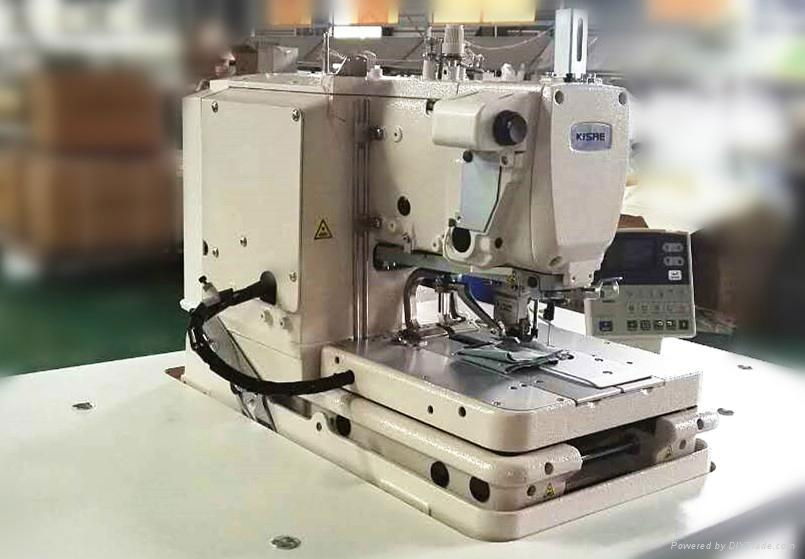 9820 Computer Controlled High Speed Eyelet Buttonhole Machine 3