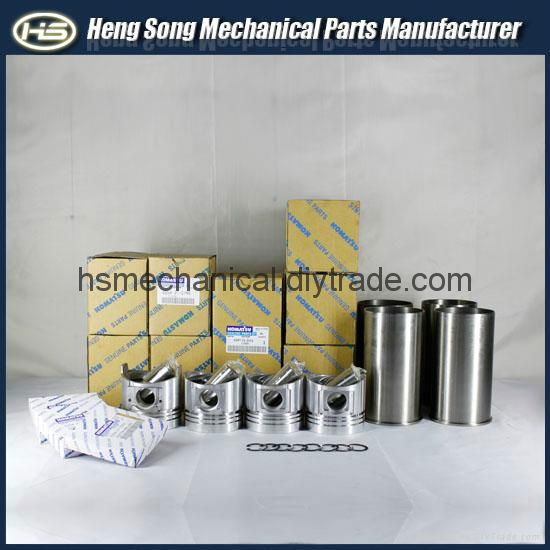 TOP quality Excavator parts for 4D95 engine cylinder liner kits  2