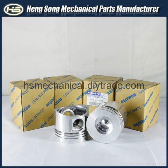 TOP quality Excavator parts for 4D95 engine cylinder liner kits  3