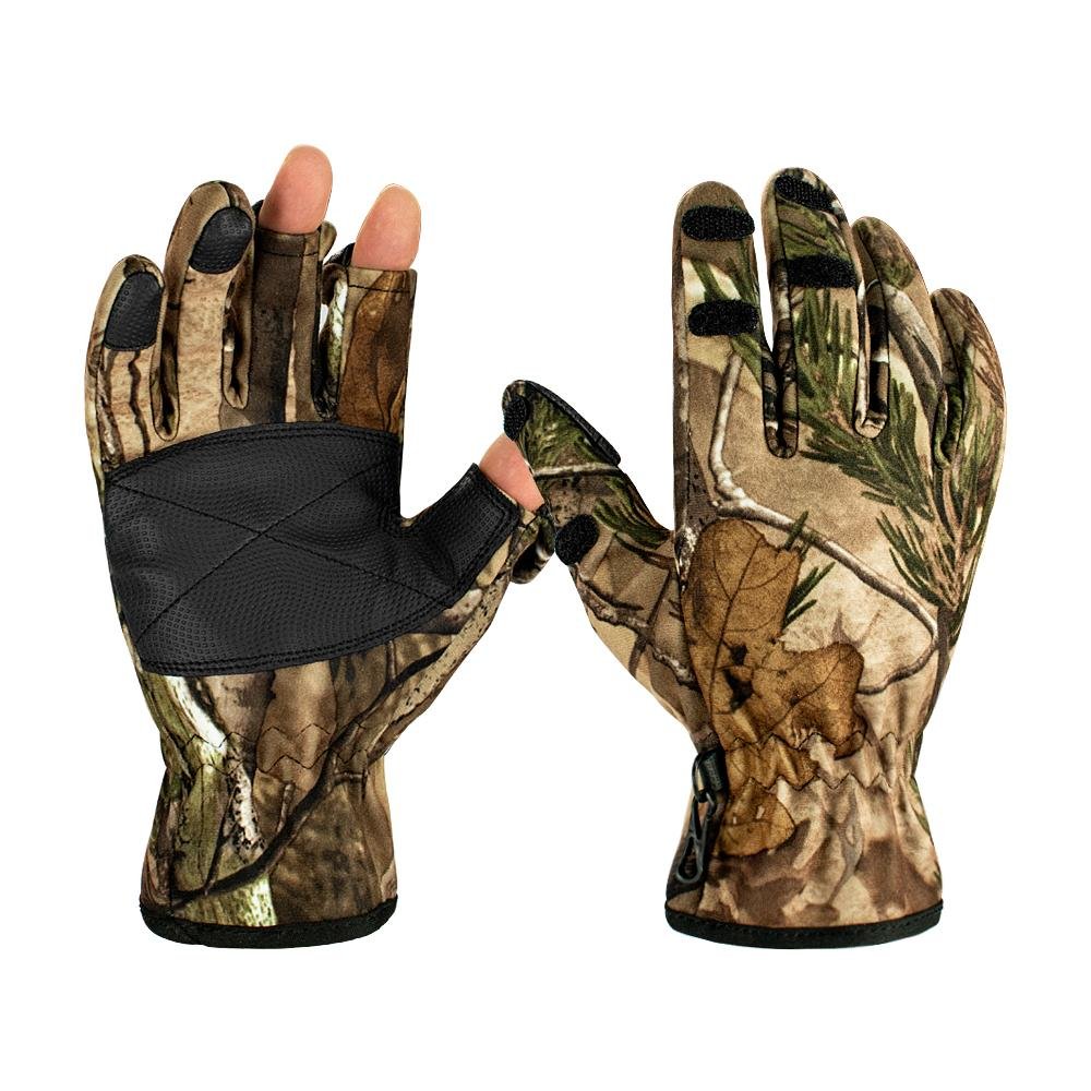 High Quality Camouflage Hunting Shooting Outdoor Sports Gloves For Men Women