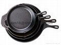 Cast Iron Fry Pan/Frying pan/skillet/griddles 3