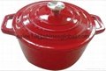 cast iron enamel casserole/casserole  4