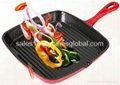 Enamel fry pan/frying pan/skillet/griddle 2