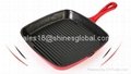 Enamel fry pan/frying pan/skillet/griddle 4